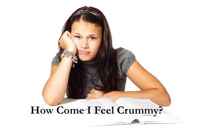 girl feeling crummy